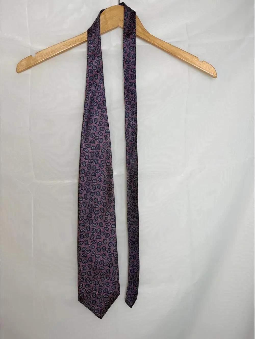 90s Oscar de la Renta Couture Collection Silk Tie Made in USA